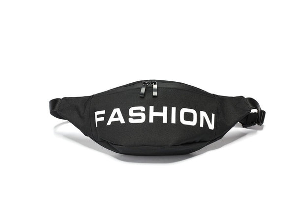 Men's Fashion Statement Contrast Color Chest Bag Fanny Pack