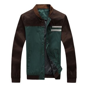 Men's Modernized Classic Luxury Bomber Motorcycle Jacket