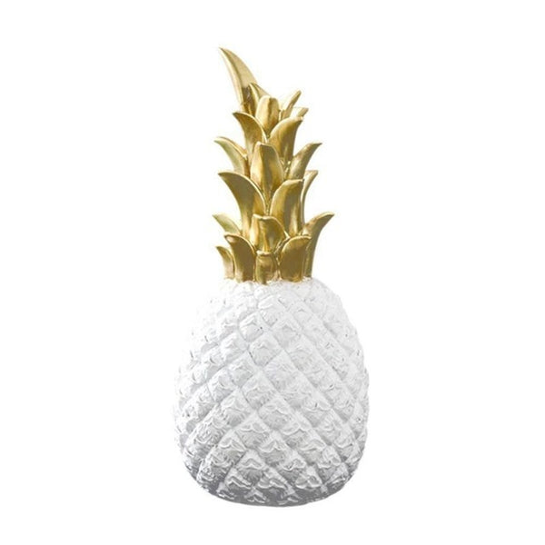 Elegant Modern Hospitality Pineapple Bust Statue