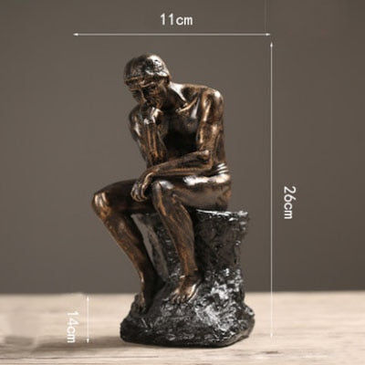 Elegant Classical Home Sculpture of Rodin The Thinker