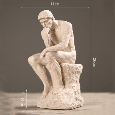 Elegant Classical Home Sculpture of Rodin The Thinker