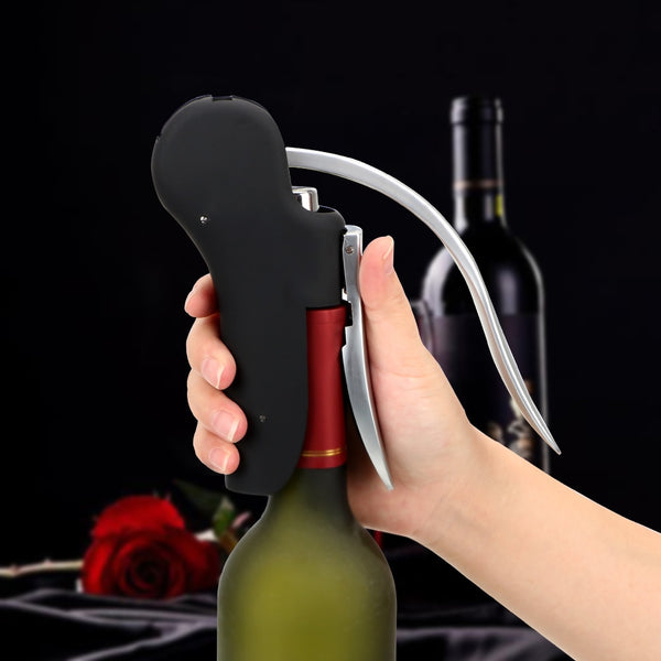 Modern Sophisticated Easy Bunny Lever Cork Screw Wine Opener