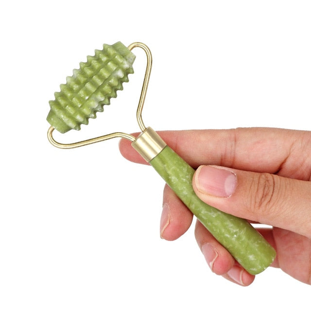 Handmade Jade Stone Facial Lifting Massage Tools