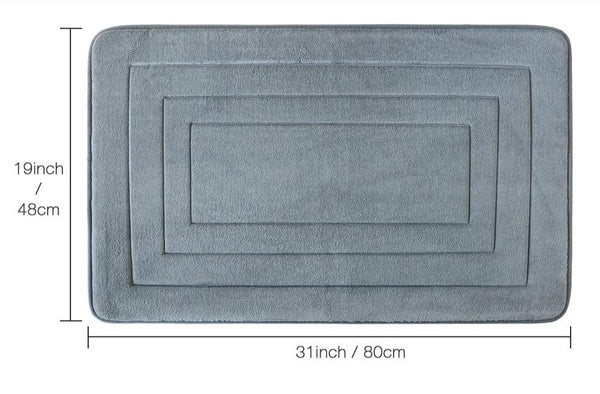 High Quality Microfiber Quick Dry Linear Bath Mat