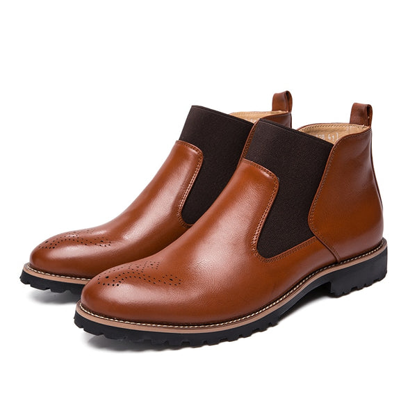 Men's High-Comfort Luxury Leather Chelsea Boot