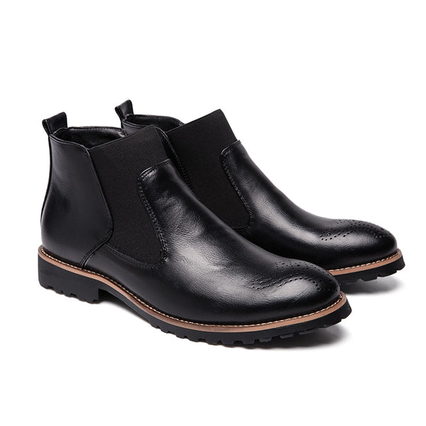 Men's High-Comfort Luxury Leather Chelsea Boot