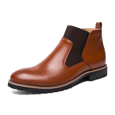 Men's High-Comfort Luxury Leather Chelsea Boot