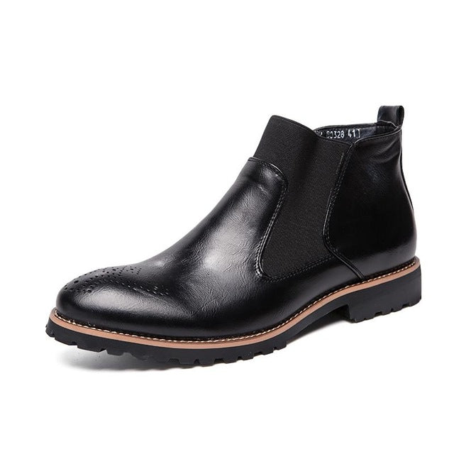 Men's High-Comfort Luxury Leather Chelsea Boot