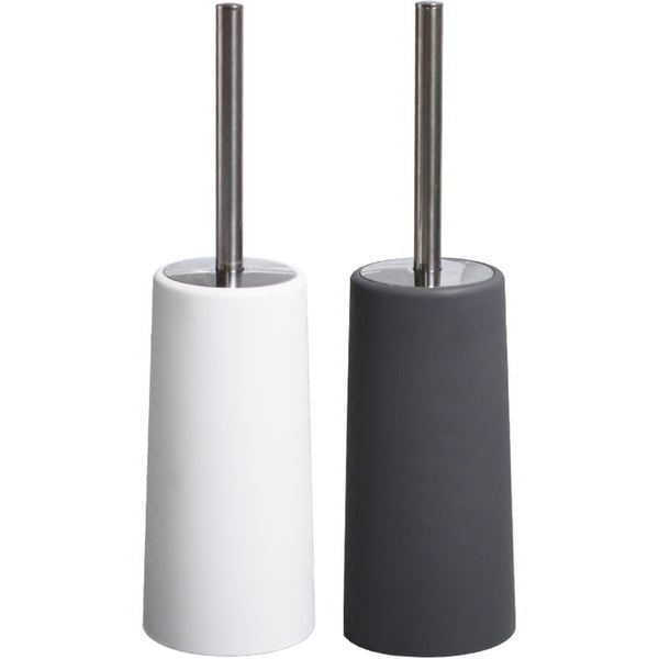 Clean Minimalist Modern Designed Toilet Brush & Sheath Set