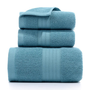 3Pcs Luxury Quality Soft Bath Hotel Towel Set (8 Colors)