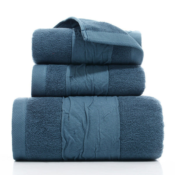 3Pcs Luxury Quality Soft Bath Hotel Towel Set (8 Colors)