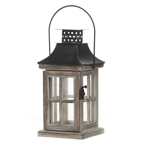 Decorative Antique Latch Lantern Candle Holder