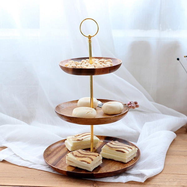 3-tier Luxury Party Tray Dessert/Serving Rack