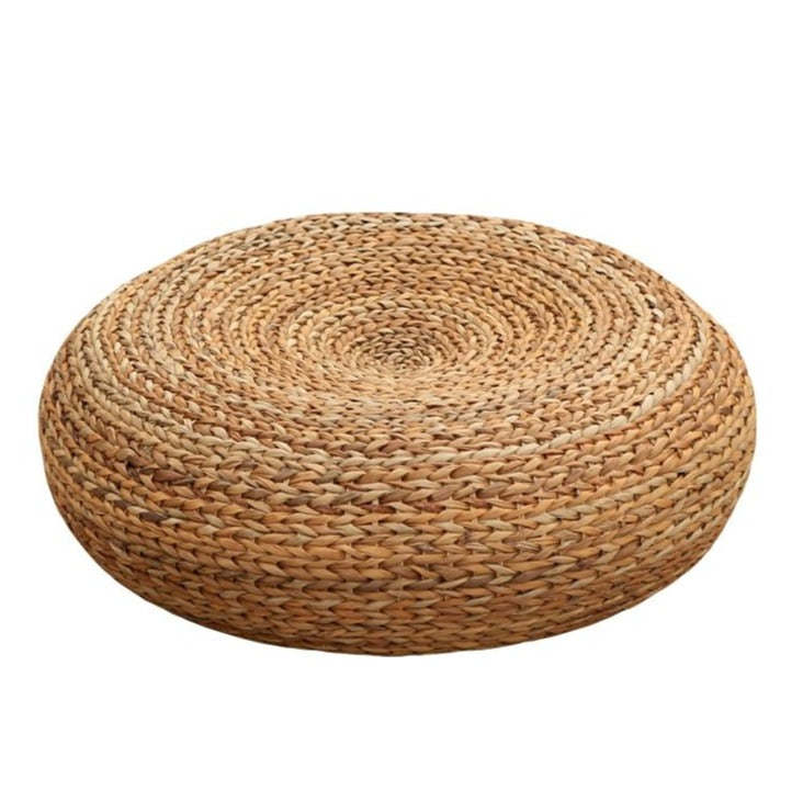 Handcrafted Rattan Wicker Pouf Ottoman