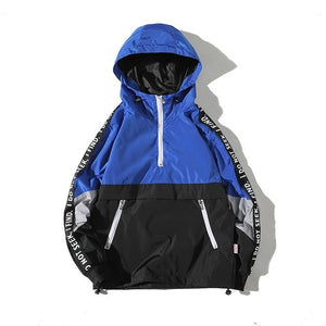 The Seeker Modern Men's Windbreaker w Fitted Hood