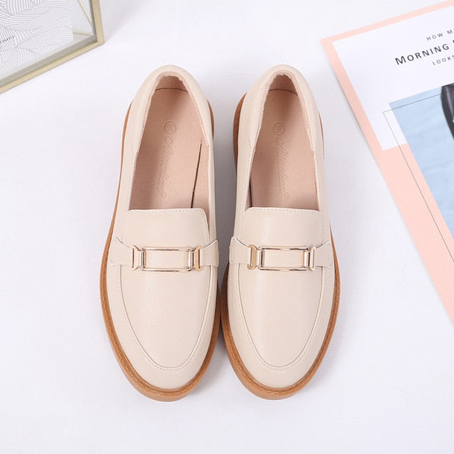 Classic European Women's Loafer Flats