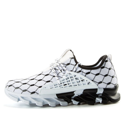 Men's Athletic Modern Mesh Print Training Sneaker