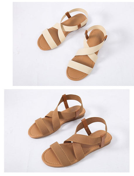 Timeless Roman Women's Luxury Flat Sandal