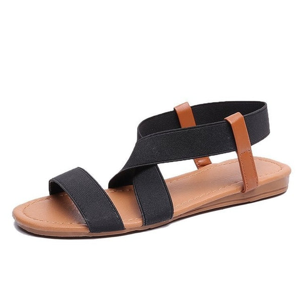 Timeless Roman Women's Luxury Flat Sandal