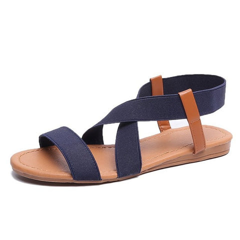 Timeless Roman Women's Luxury Flat Sandal