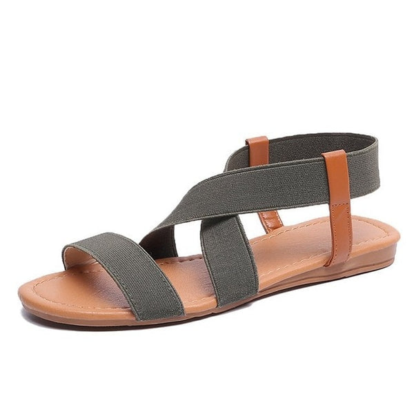 Timeless Roman Women's Luxury Flat Sandal