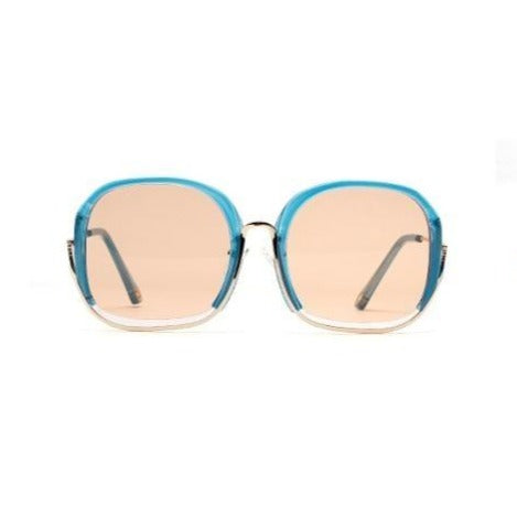 Women's Vintage Oversized Round Lens Luxury Sunglasses