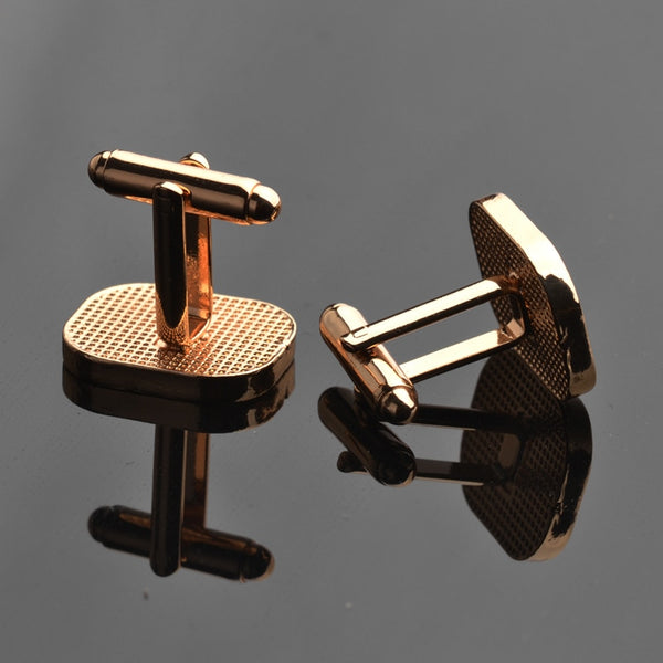 Vintage Gold Etched Cufflinks