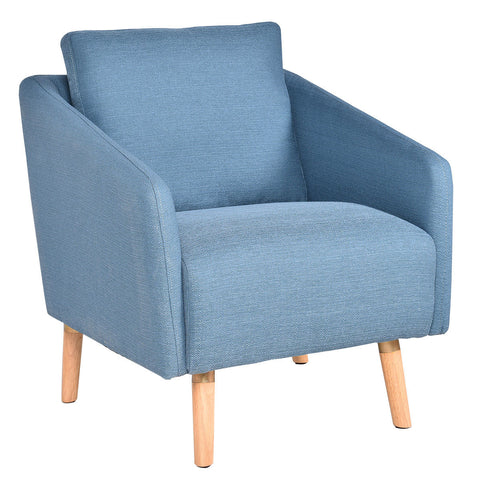 Modern Chic Accent Arm Chair with Upholstered Finish