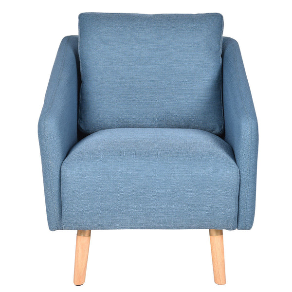 Modern Chic Accent Arm Chair with Upholstered Finish