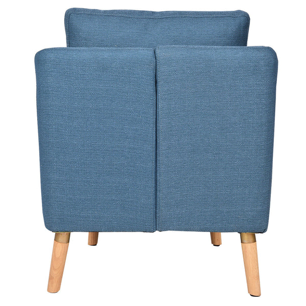 Modern Chic Accent Arm Chair with Upholstered Finish