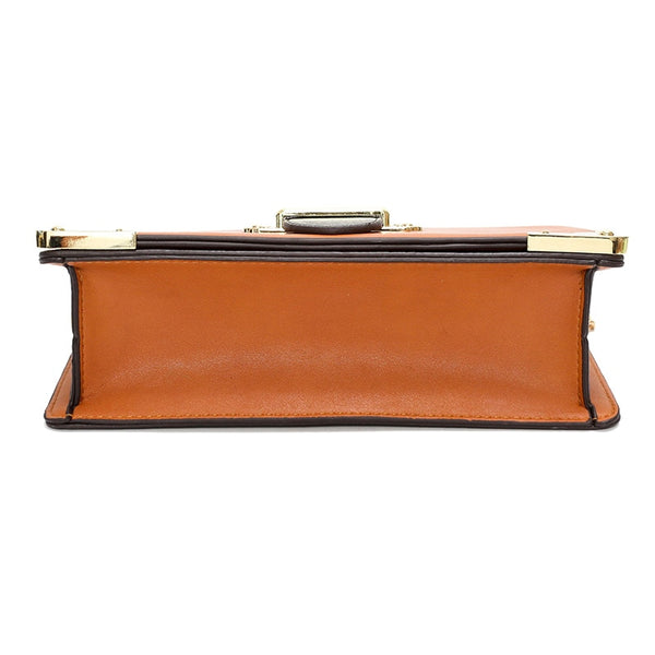 Women's Retro 1970's Vintage Style Crossbody Clutch Bag