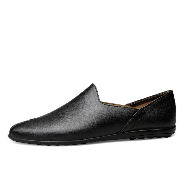 Men's Luxury Handmade Leather Slip On Loafers