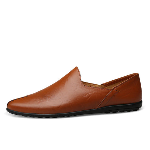 Men's Luxury Handmade Leather Slip On Loafers