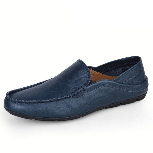 Men's Handmade Leather Driving Moccasins