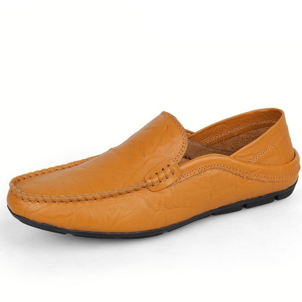 Men's Handmade Leather Driving Moccasins