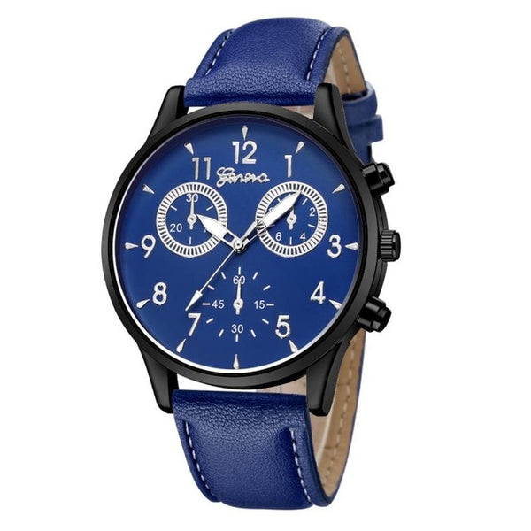 Men's Chronograph Quartz Luxury Timepiece Watch