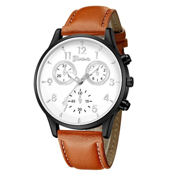 Men's Chronograph Quartz Luxury Timepiece Watch