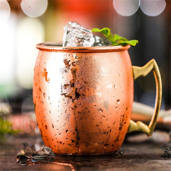 High-Grade 100% Copper Moscow Mule Cocktail/Beverage Mug