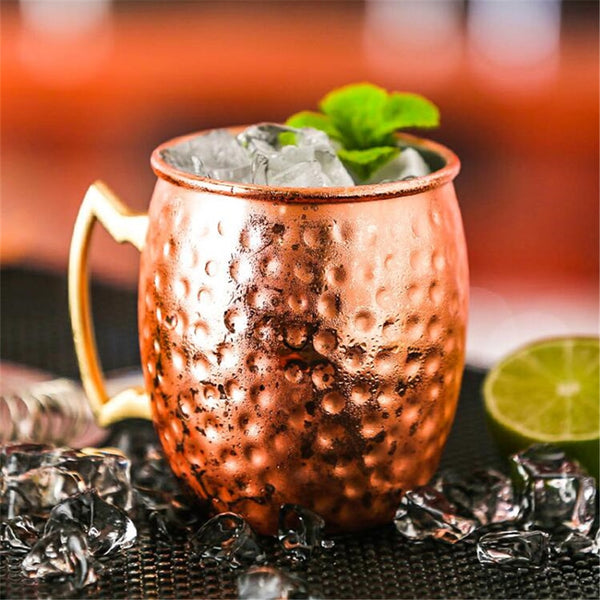 High-Grade 100% Copper Moscow Mule Cocktail/Beverage Mug