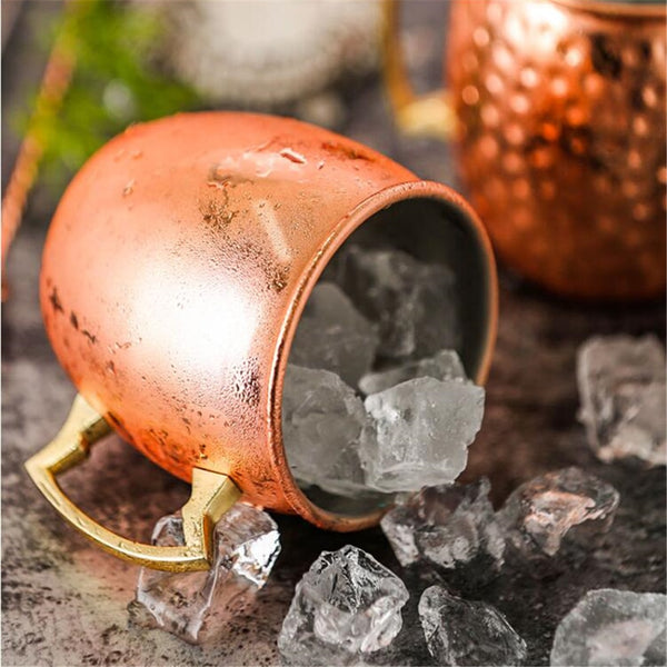 High-Grade 100% Copper Moscow Mule Cocktail/Beverage Mug