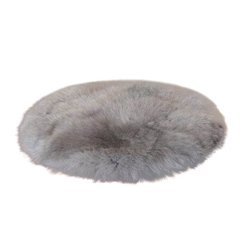 Soft Faux Fur Round Carpet Rug