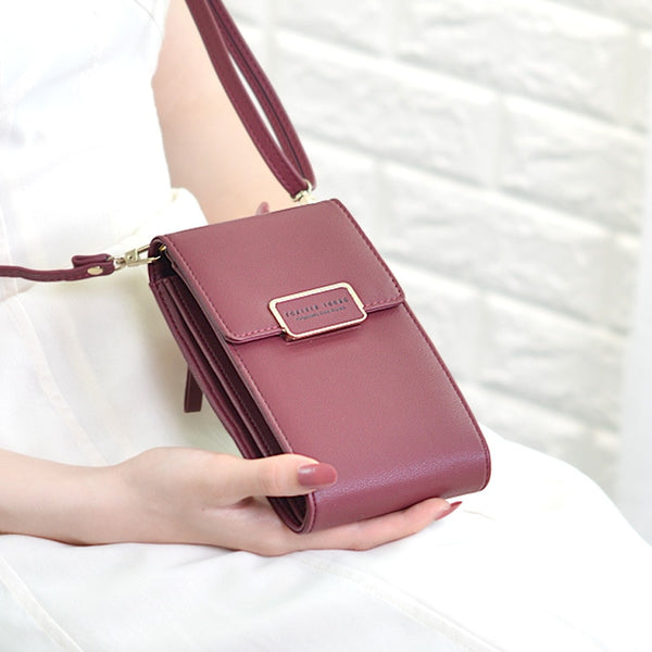 High Quality Leather Mini Crossbody Shoulder Pouch