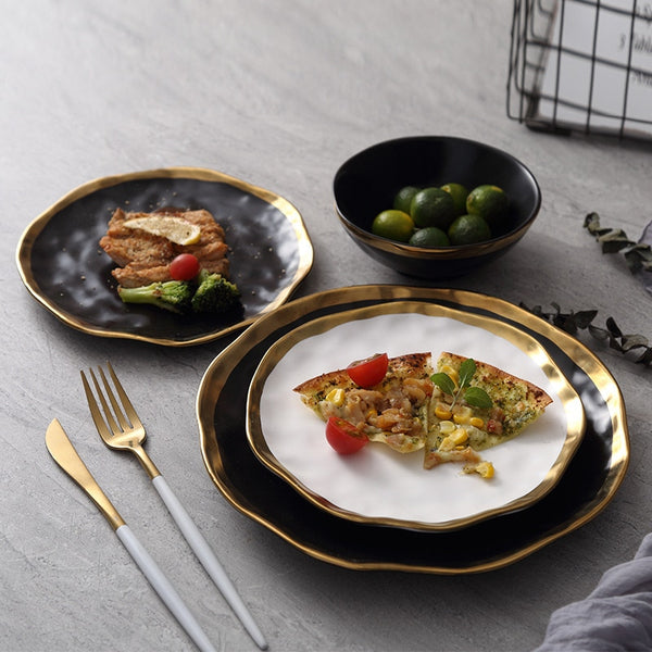 Designer Dinner Plates - Handmade Ceramic