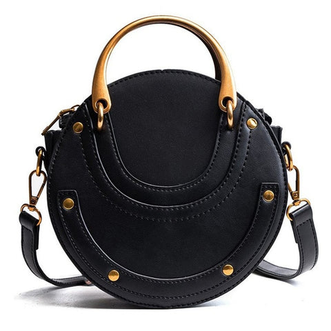 French Fashion Round Designer Handbag/Shoulder Bag