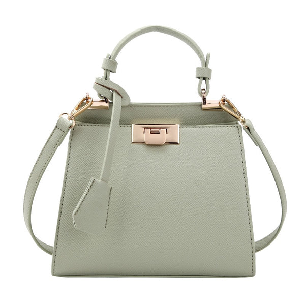 The Icon Luxury Leather Top Handle Handbag