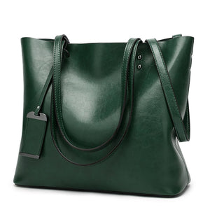 Soft Leather Women's Tote Shoulder Bag