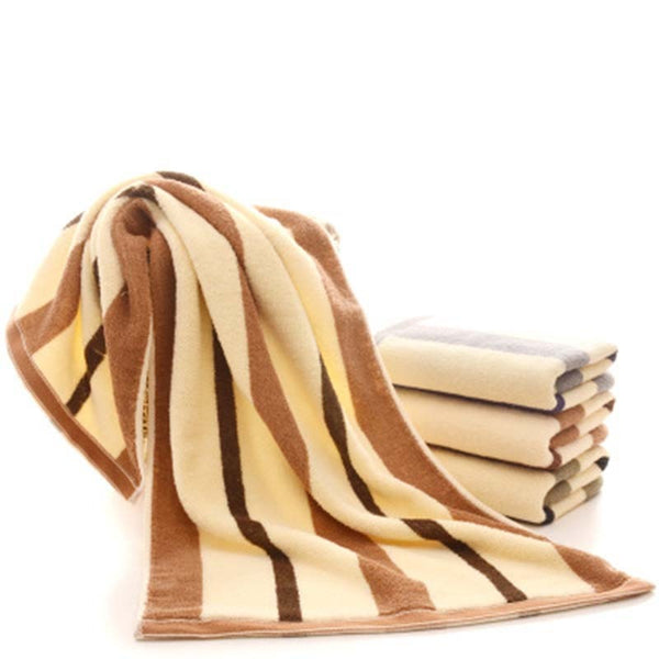 Quick Dry Retro Chic Striped Towels