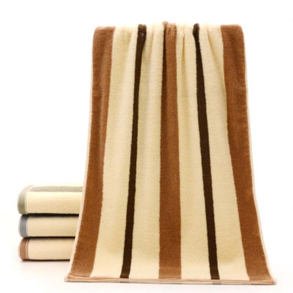 Quick Dry Retro Chic Striped Towels